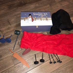 Snowman Kit in Wooden Box